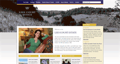 Desktop Screenshot of leescourtestate.com